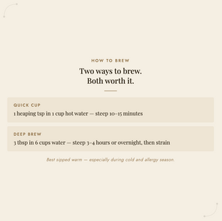 Lung Support Tea